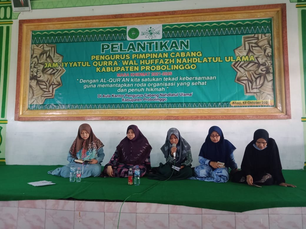 JQHNU Kabupaten Probolinggo Awali Pelantikan dengan Khotmil Quran