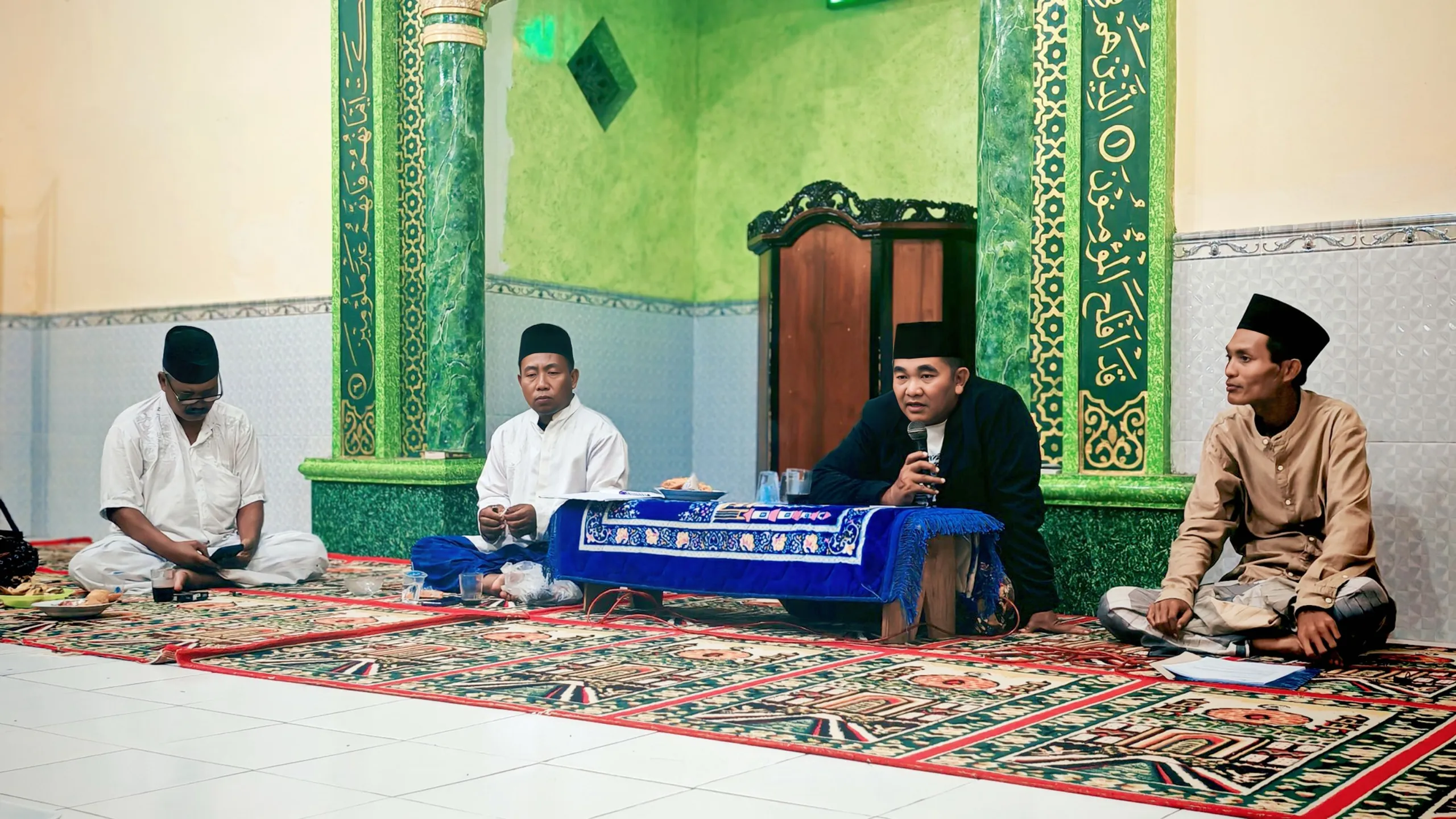Suasana Rapat MWCNU Dringu PCNU Kabupaten Probolinggo.